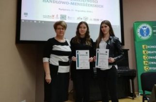 Joanna Łaszewska i Ewelina Damaszk finalistkami IV Olimpiady Wiedzy I Umiejętności Handlowo-Menedżerskich