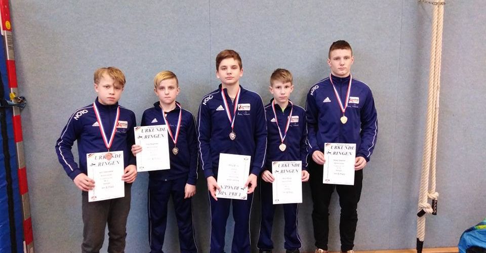 Żukowscy zapaśnicy z sukcesem zakończyli ferie w Niemczech