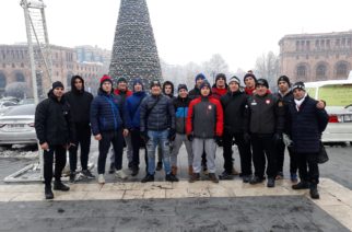 Zapaśnicy Cartusii na zgrupowaniu kadry narodowej w Armenii