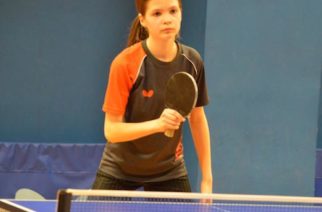 Agata Felskowska z awansem Mistrzostw Polski młodziczek w tenisie stołowy