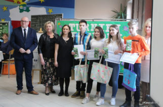 Zwycięzcy Międzyszkolnego Turnieju Językowego "English und Deutsch Masters" 2019 - drużyna z SP Przywidz