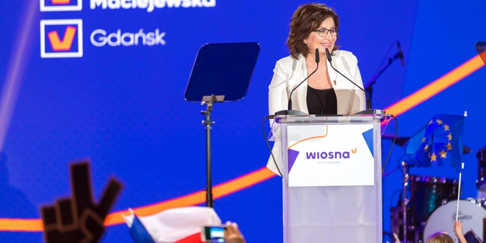 Beata Maciejewska „jedynką” Wiosny na pomorskiej liście do Parlamentu Europejskiego
