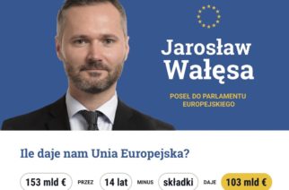 Jarosław Wałęsa: „Sprawdź, ile daje nam Unia Europejska”?