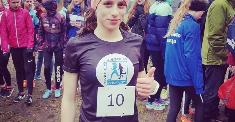 Julia Gruchała Mistrzynią Województwa Pomorskiego młodziczek w przełaju!