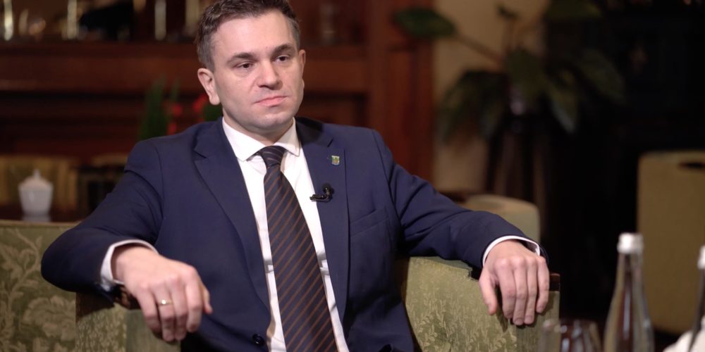 Gościem programu "Na Dywaniku" był Michał Melibruda, Wójta Gminy Chmielno