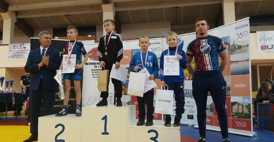 Kartuzjanie na podium zapaśniczego Pucharu Burmistrza Miasta i Gminy Swarzędz!