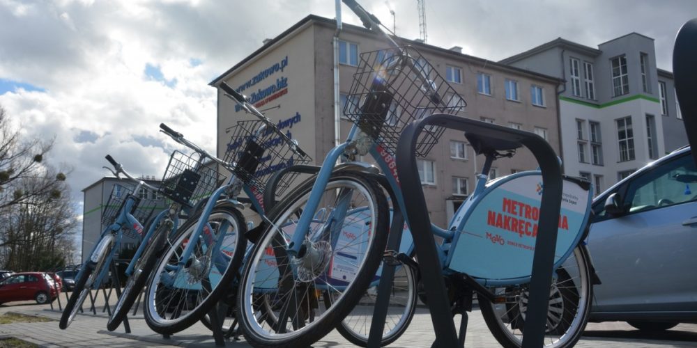 Rowery MEVO w Żukowie fot. UG Żukowo