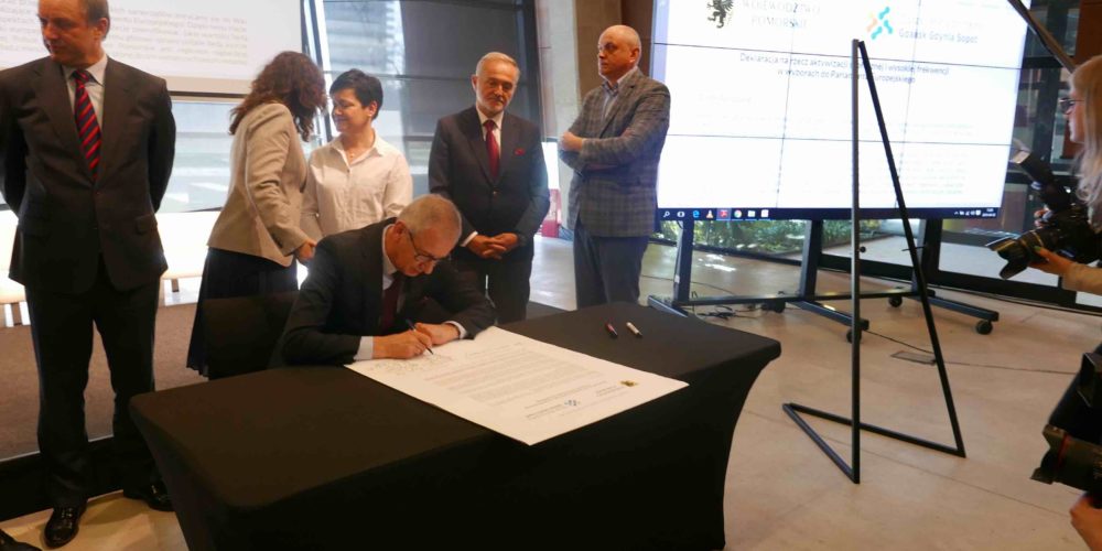 Pomorscy samorządowcy i działacze z apelem o wysoką frekwencję w wyborach do Parlamentu Europejskiego