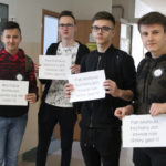 Murem za Mateuszem Frąckiewiczem – uczniowie protestują