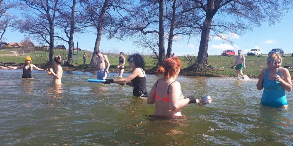 Przodkowskie Morsy świętowały Lany Poniedziałek