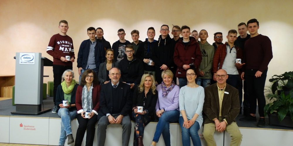 Uczniowie kartuskiego ZST na praktykach w niemieckim Duderstadt