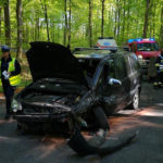 Wypadek na trasie Somonino – Egiertowo. Dwie osoby w szpitalu