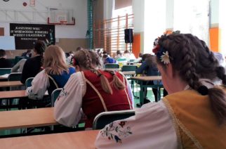 Wojewódzki sprawdzian wiedzy o Kaszubach w Szkole w Borkowie