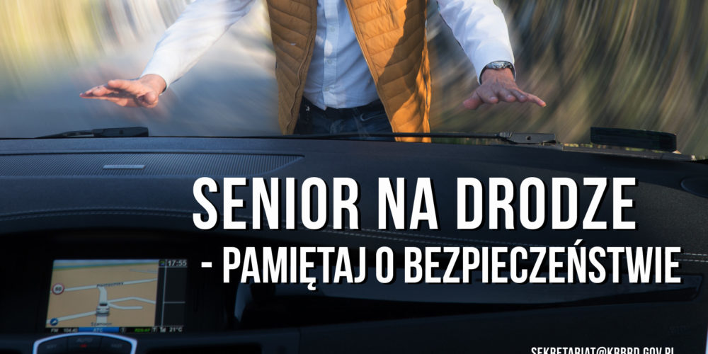 Akcja „Senior na drodze”. Jutro spotkanie dla seniorów w Kartuzach