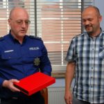 Pożegnano Komendanta Komisariatu Policji w Sierakowicach asp. szt. Witolda Bronk