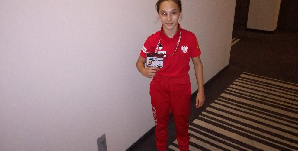 Pierwsza dziewczyna Cartusii na Mistrzostwach Europy!