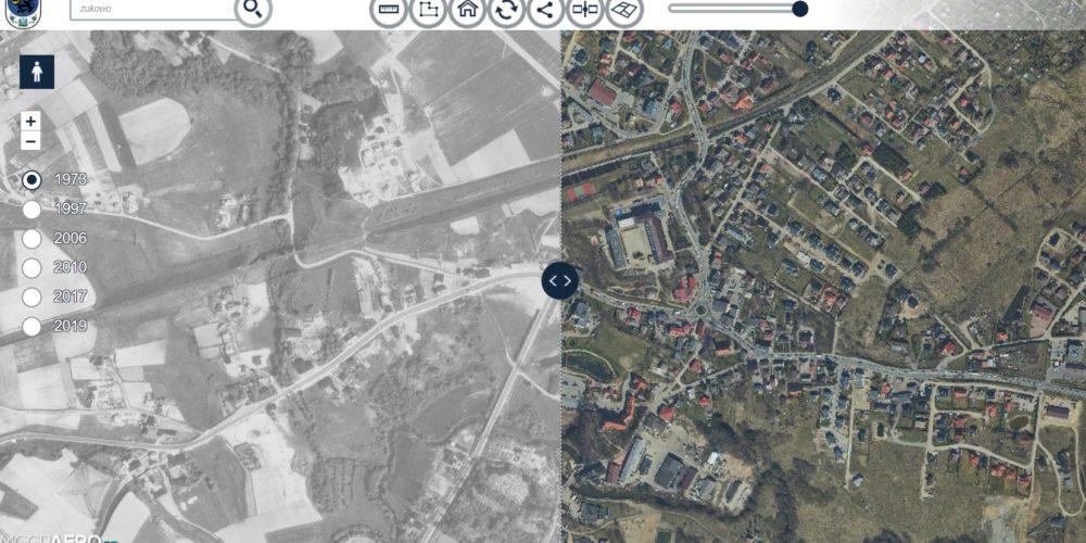 Zobacz jak zmieniała się gmina Żukowo od 1973 roku!