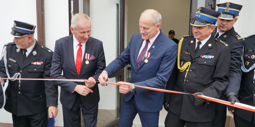 Rozbudowana remiza OSP w Skrzeszewie oficjalnie otwarta!