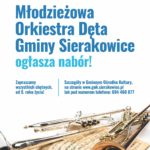 Młodzieżowa Orkiestra Dęta w Sierakowicach ogłasza nabór!