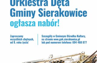 Młodzieżowa Orkiestra Dęta w Sierakowicach ogłasza nabór!
