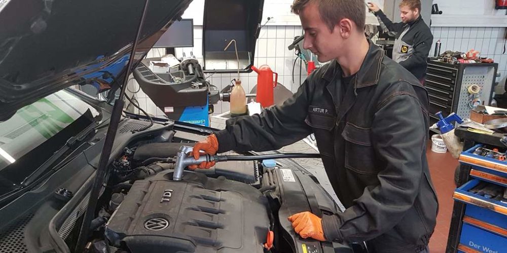 Owocne praktyki uczniów ZST Kartuzy w mieście partnerskim Duderstadt