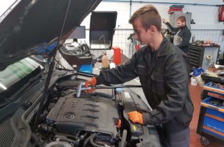 Owocne praktyki uczniów ZST Kartuzy w mieście partnerskim Duderstadt