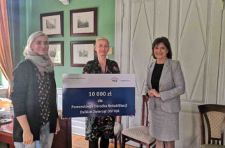 10 000 zł dla Pomorskiego Ośrodka Rehabilitacji Dzikich Zwierząt OSTOJA od PGE Energia Ciepła