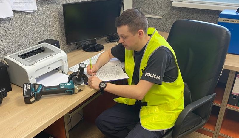 Dzielnicowy wytypował sprawcę