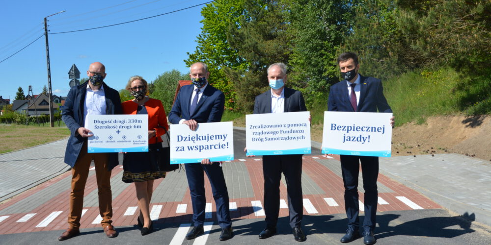 Wyremontowany dojazd do drogi krajowej