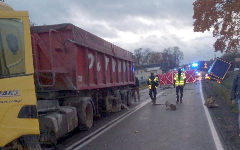 Śmiertelny wypadek w Hopowie