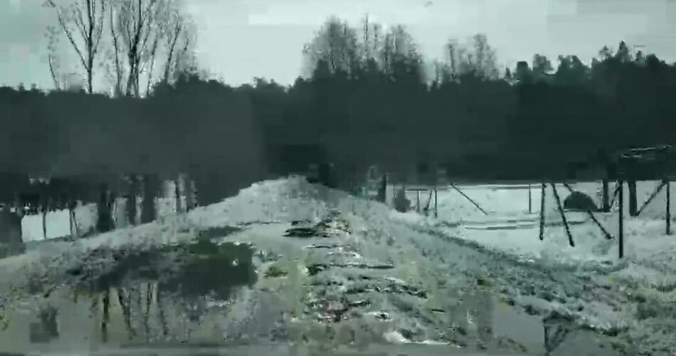 Kiełpino. Droga do Borcza „jak po trzęsieniu ziemi” (film)