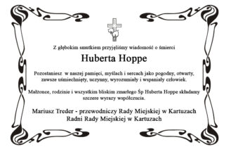 Zmarł Hubert Hoppe (nekrolog)