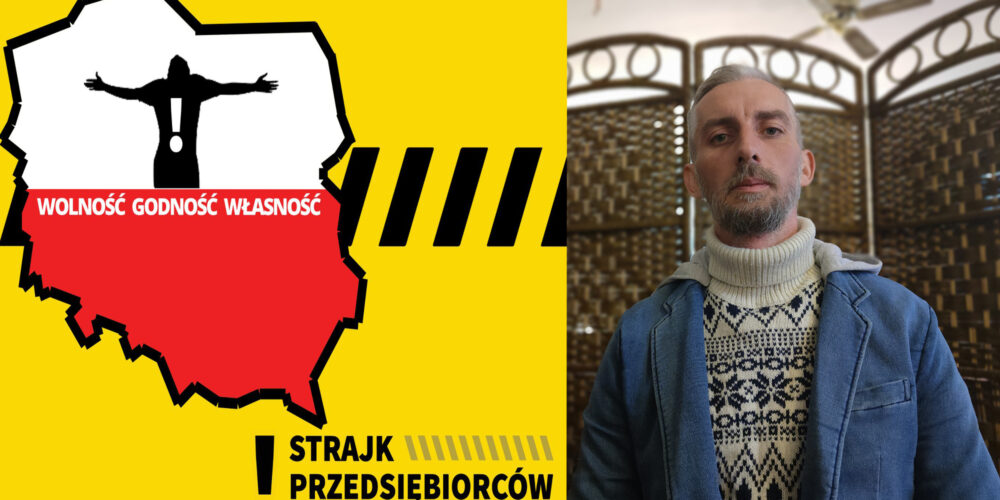 Kartuzy. Antypandemiczny marsz przełożony na 8 maja. Leszek Okroj po pierwszym przesłuchaniu policji