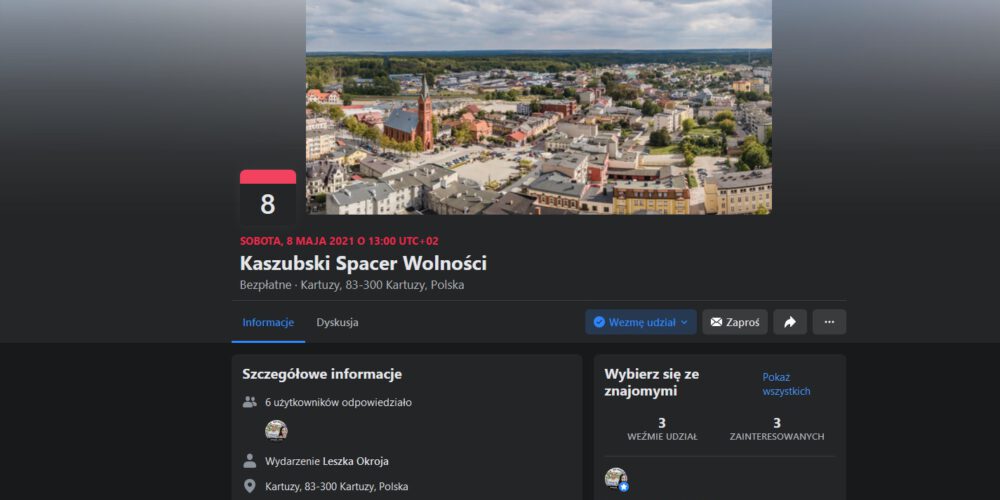 Kaszubski Spacer Wolności, czyli marsz Leszka Okroja już 8 maja