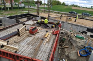 Wilanowo. Prace przy sali sportowej postępują