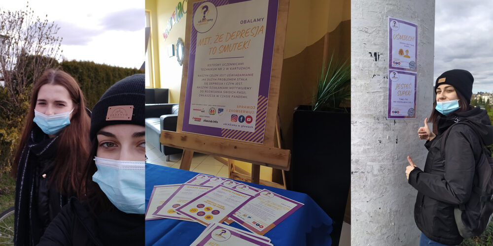 Kartuzy. Inicjatywa „ukŁADamy…” trwa. Dziewczyny ze „Wzgórza” pomagają w walce z depresją