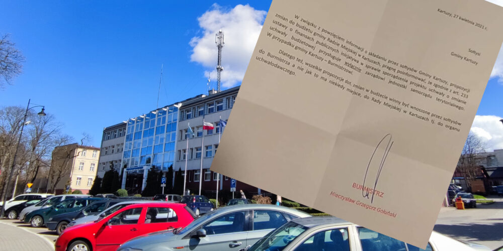 Kartuzy. Wojenek burmistrza z opozycją ciąg dalszy. Tym razem „z wykorzystaniem” sołtysów?