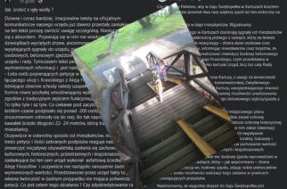 Kartuzy. Facebookowych wojenek ciąg dalszy. „W zarodku gaszona jest inicjatywa obywatelska…”