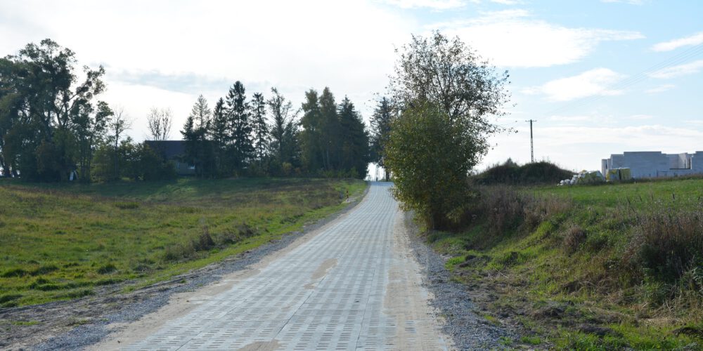 Łapino. Zakończyła się modernizacja ul. Wrzosowej