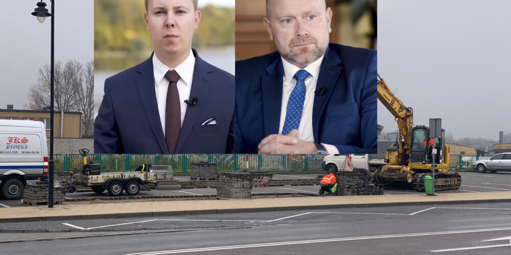 Kartuzy. Lokomotywa zajmie miejsca parkingowe. Radni zszokowani: „Gołuński ma fobię na punkcie inwestycji poprzedniczki…”