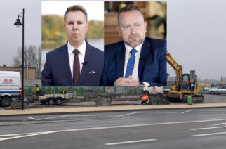 Kartuzy. Lokomotywa zajmie miejsca parkingowe. Radni zszokowani: „Gołuński ma fobię na punkcie inwestycji poprzedniczki…”