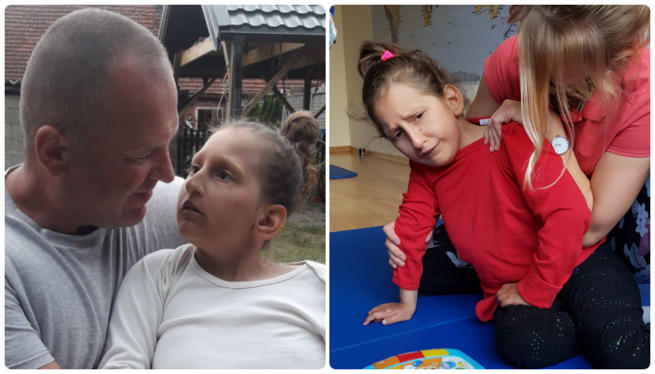 Borcz. Zbiórka na wózek dla Laury przekroczyła półmetek. Wciąż potrzebne wsparcie