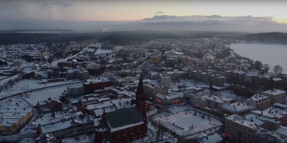 Kartuzy. Zobacz „stolicę Kaszub” (i nie tylko) z lotu ptaka