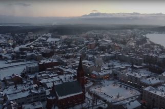 Kartuzy. Zobacz „stolicę Kaszub” (i nie tylko) z lotu ptaka