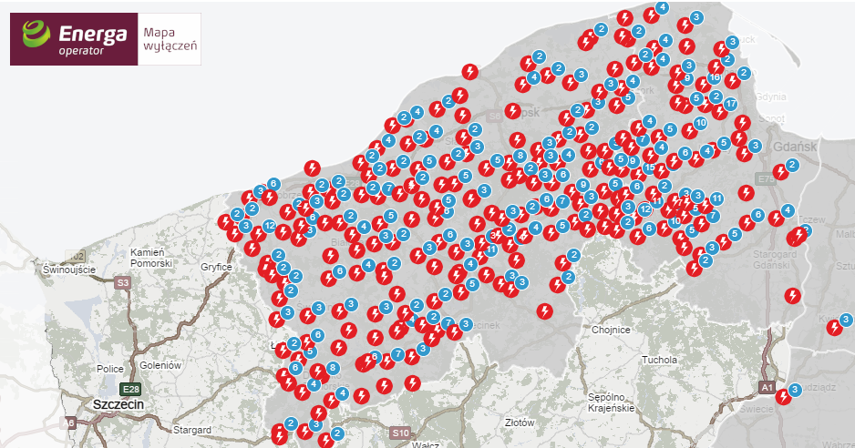 Region. Ponad 1000 interwencji związanych z wichurą
