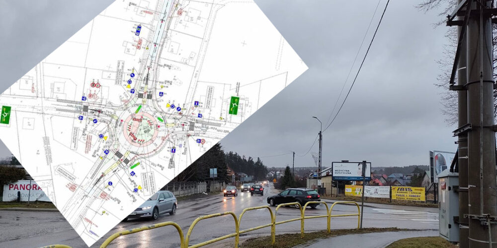 Kiełpino. Rondo powstanie. Prace mogą ruszyć jeszcze w roku 2022