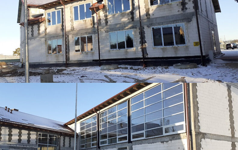 Wilanowo. Budowa sali sportowej w toku. Przetarg na prace wykończeniowe niebawem