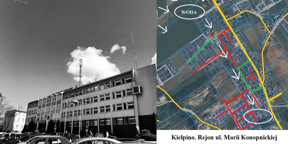 Kiełpino. Urząd o sprawie ul. Konopnickiej: „To my jesteśmy poszkodowani…”