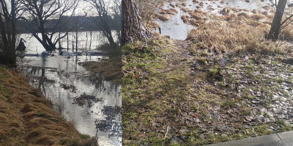 Kartuzy. „Wodnych perypetii” dalsze losy, tym razem nad J. Karczemnym. Zobacz zdj. i wideo!