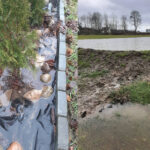 Mirachowo. „Wodnych problemów” ciąg dalszy. Na boisku, a może na… „basenie”?